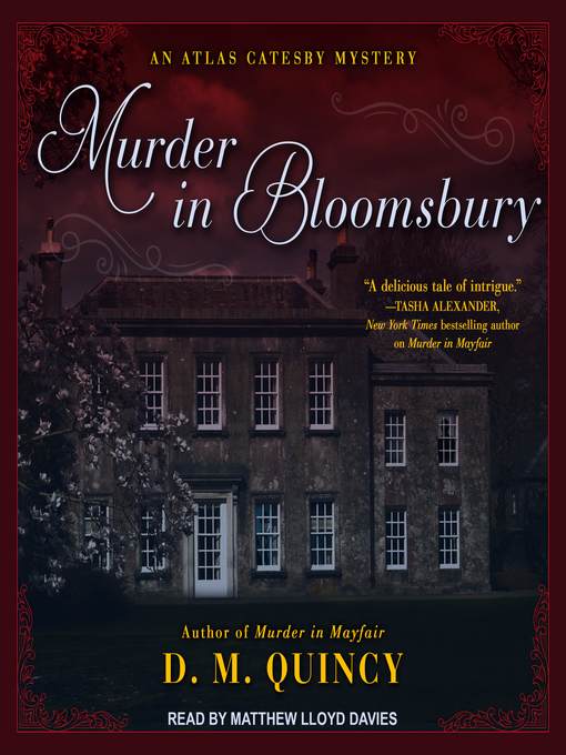 Title details for Murder in Bloomsbury by D.M. Quincy - Wait list